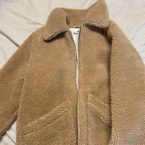 teddy bear sherpa jacket